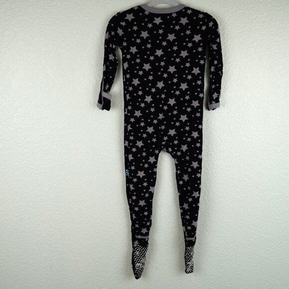 KicKee Pants Star Print Footie Pajamas 12–18 Months Bamboo Blend - Picture 4 of 5